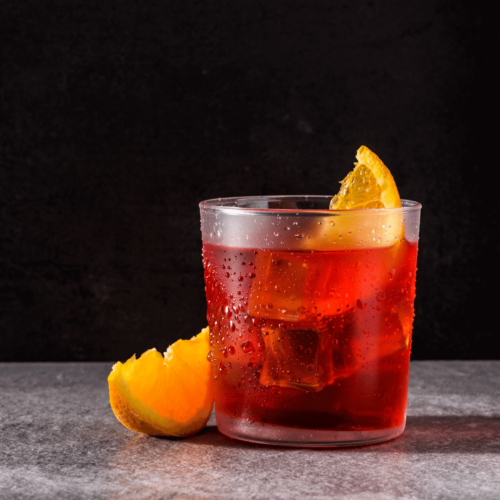 The Door - Bottled Cocktail - Coconut Sloe Negroni